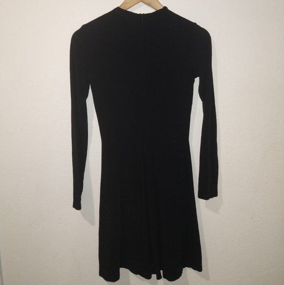 VINCE Black Long Sleeve Dress - Picture 4 of 11